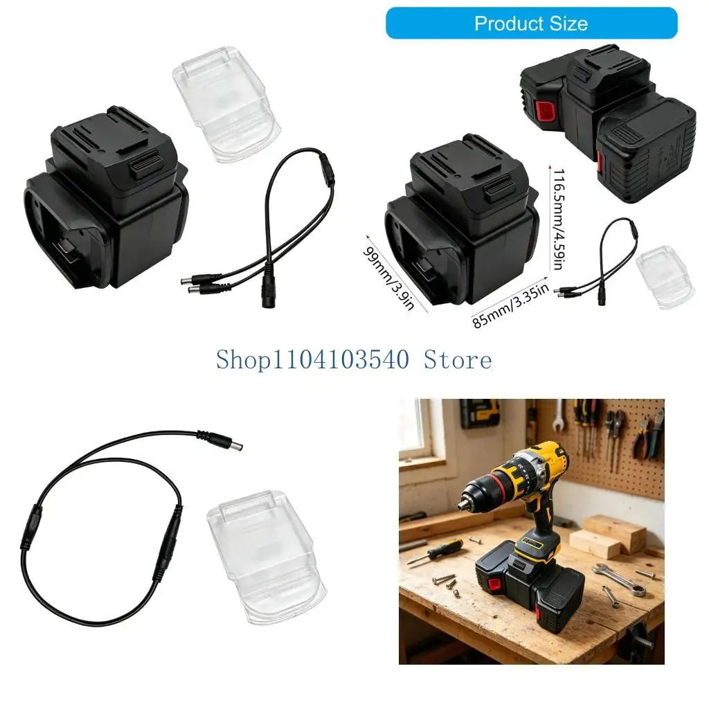 

02DC Twin Battery Conversion with High Compatibility Easy to Use for Power Equipment