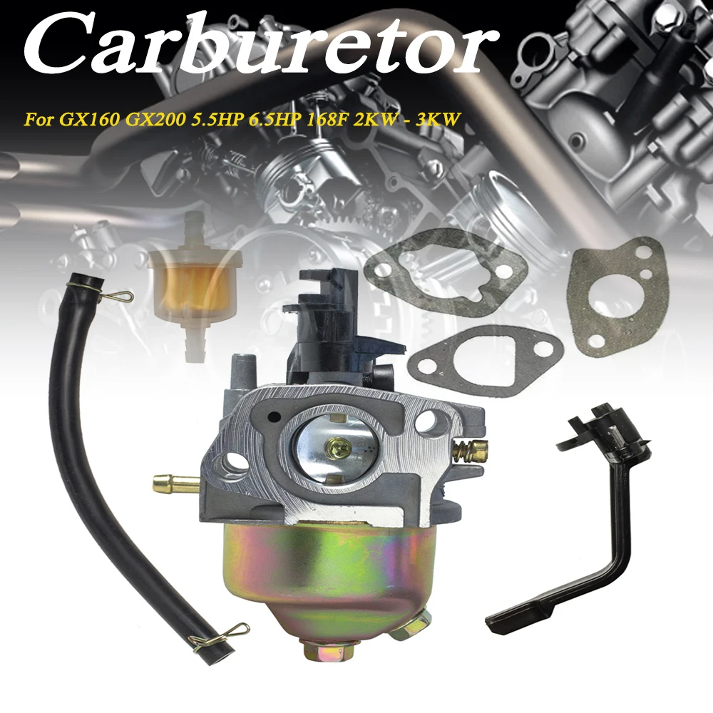carburador-de-gerador-para-2kw-3kw-gx160-gx200-168f-170f-55hp-65hp-196cc-substitui-16100-zh7-w51-16100-zh8-w61