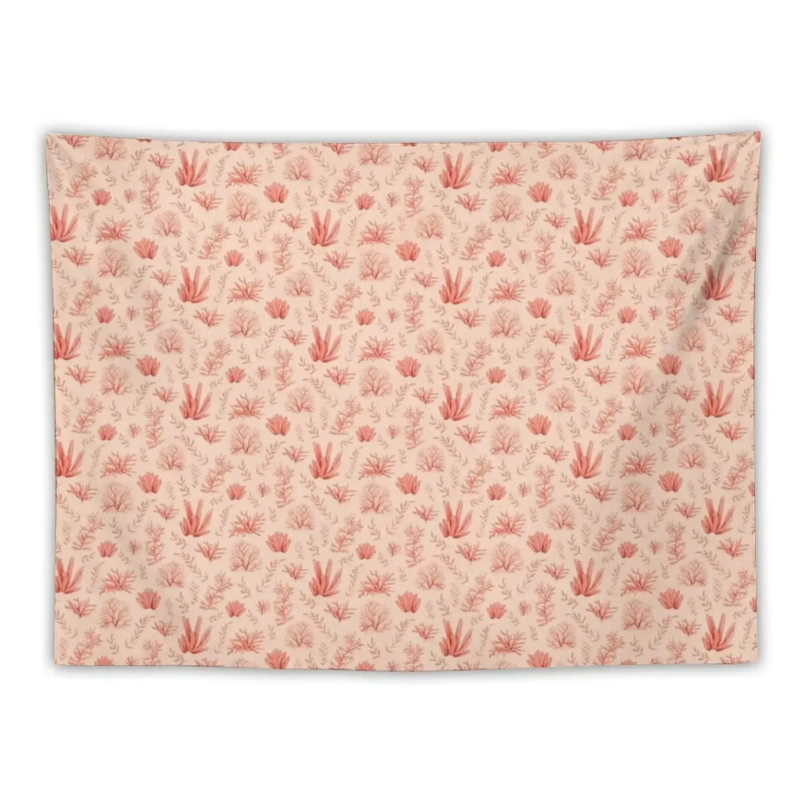 

Coral in Coral Tapestry Wallpaper Bedroom Home Decorating Room Decor Bedroom Decorations Tapestry