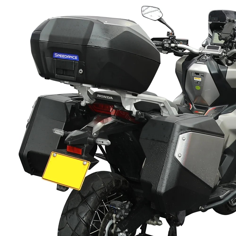 SPD Multifunctional Tail Boxes PP Motorcycle Side Case Three Kit For Honda XADV750 2017-2021 Luggage Carrier