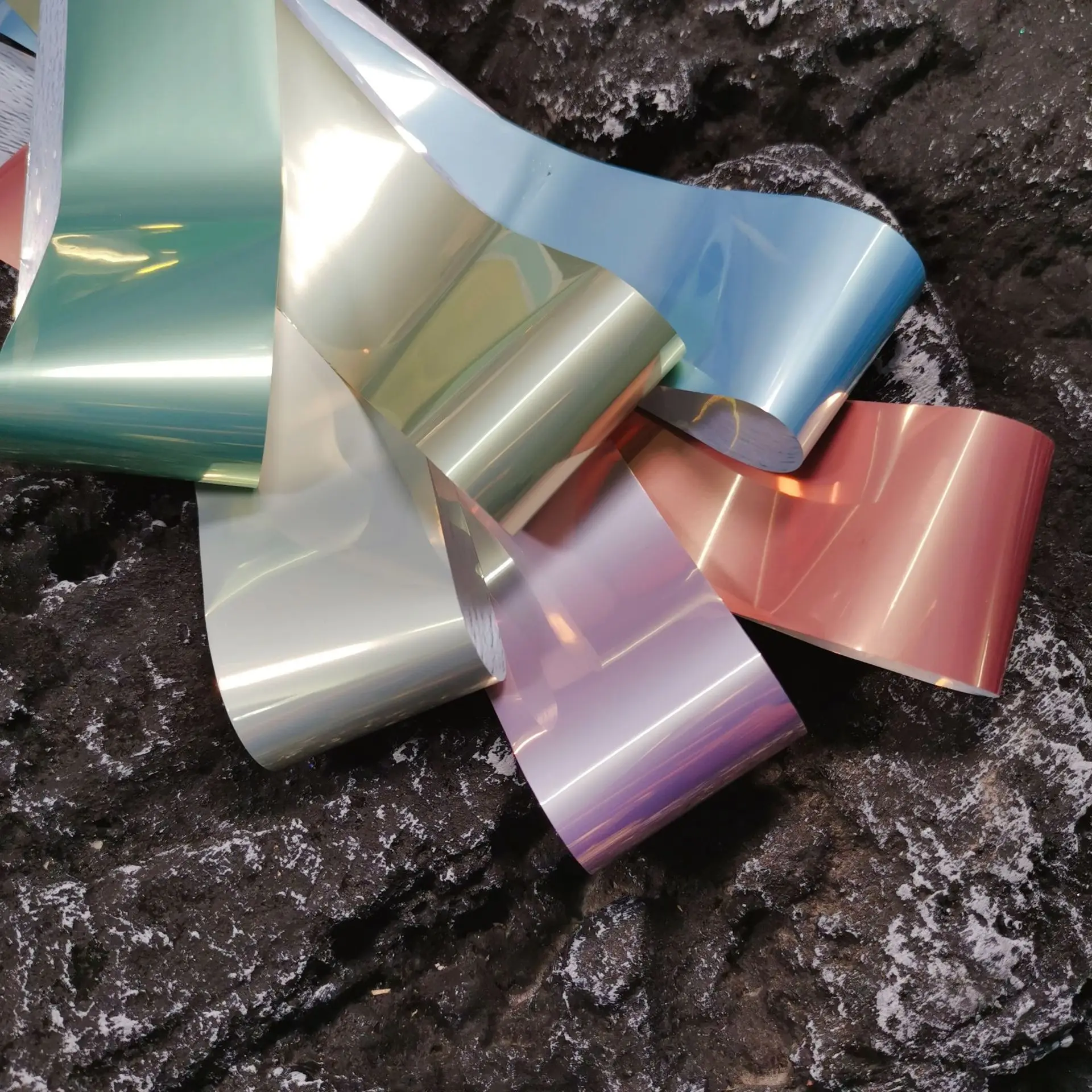 100cm Opal Color Nail Foils Silk Effect Foil Paper For Nail Art Decoration Tools Hot Stamping Transfer Foil Sticker