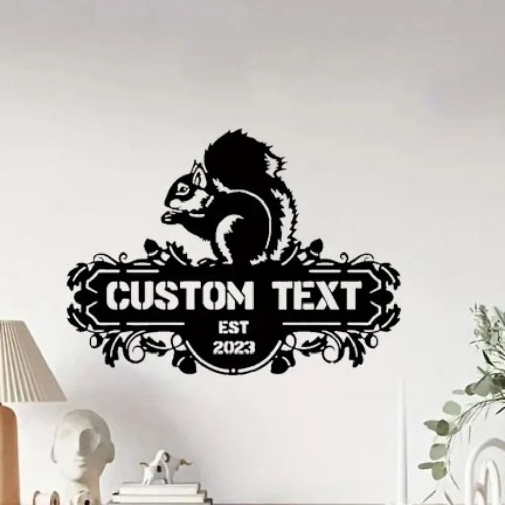 

Exquisite Art Deco Style Customizable Cartoon Metal Wall Art in Matte and Easy To Install for Nail Salon & Home Vintage Decor