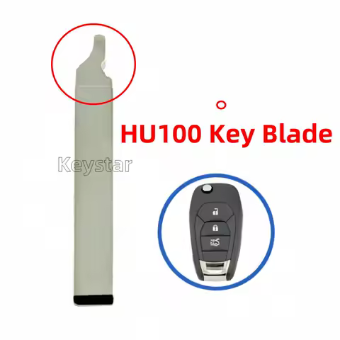 10pcs/lot #126 Original Metal Car Flip Key Blade HU100 Uncut Blank for Chevrolet Cruze SONIC SPARK TRAX Covetz Folding Key