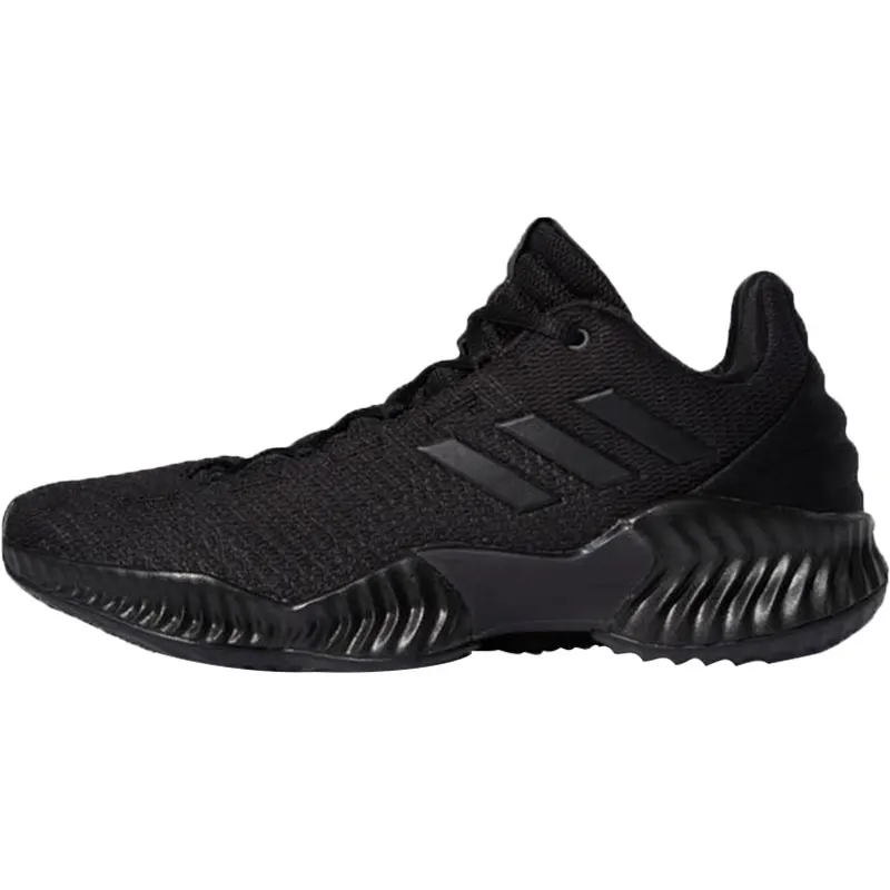 حذاء كرة السلة Adidas الرسمي الأصلي للرجال باللون الأسود Warrior On-Court FW0905