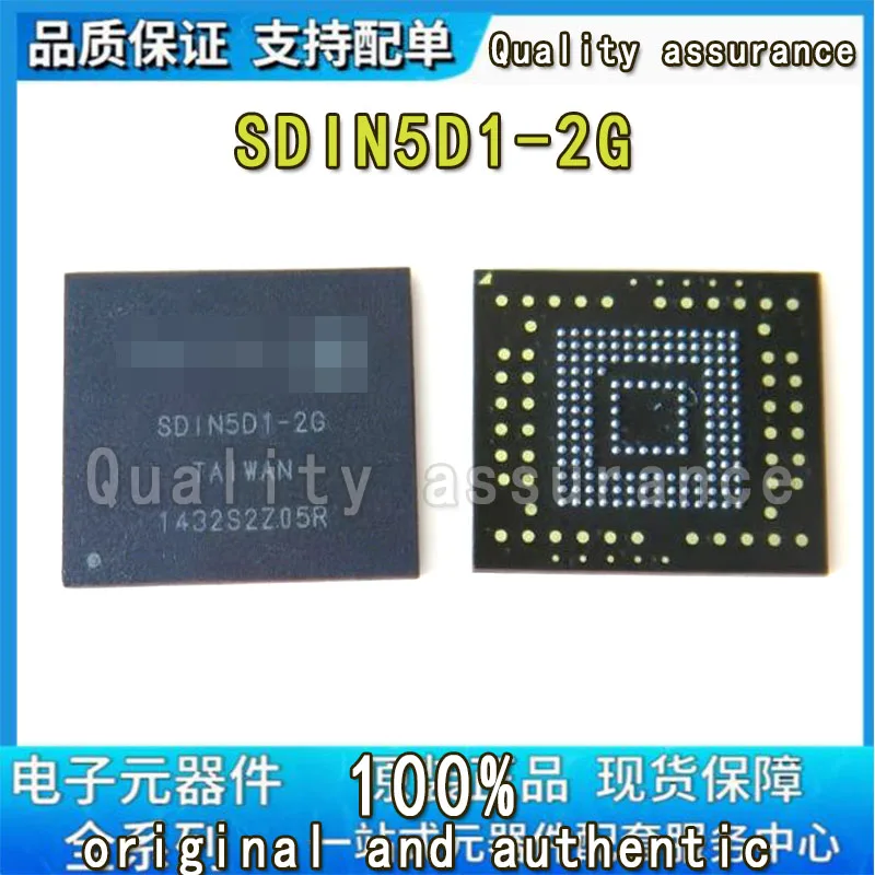 

100% New Original SDIN5D1-2G BGA EMMC SDIN5D1 2G