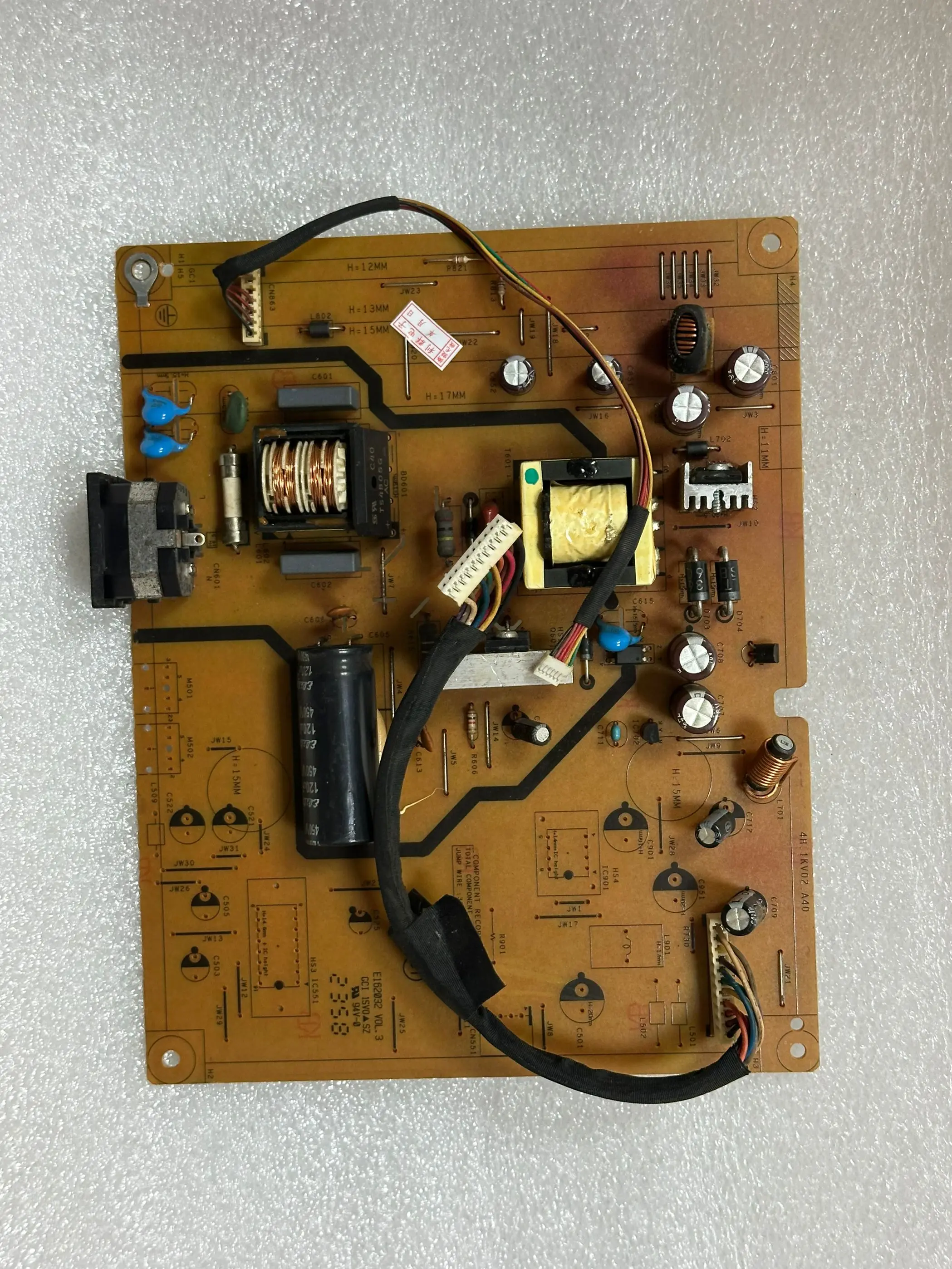 

Original GW2750 GL2750-B power supply board 4H.1KV02.A40 = 4H.1KV02.A10
