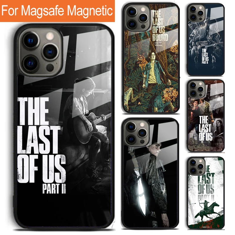 The Last Of Us Part 2 Ellie tattoo Phone Case For iPhone 15 16 14 13 12 11 Pro Max Plus Magsafe Magnetic Wireless Charging Cover