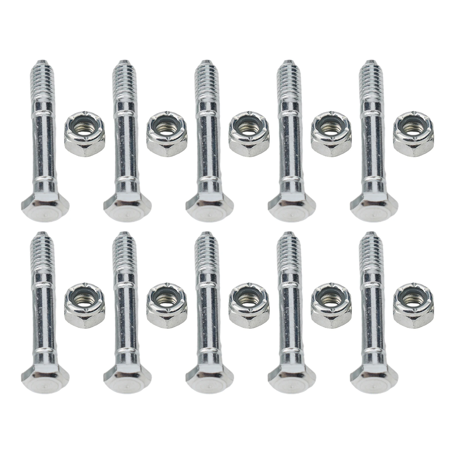 Lock Nuts Shear Pins 510015 51001500 High Quality Nuts For Ariens Set Of 10 Shear Pins ST420-ST924. Models: 828D