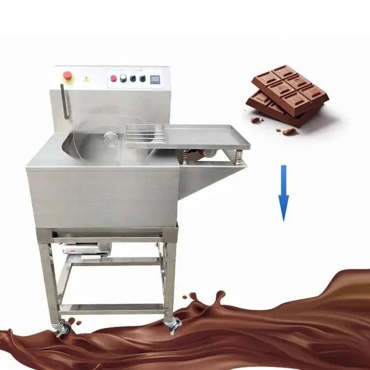 Commercial Electric Automatic Chocolate Melting Pot and Tank Chocolate Tempering Machine Equipment 8kg