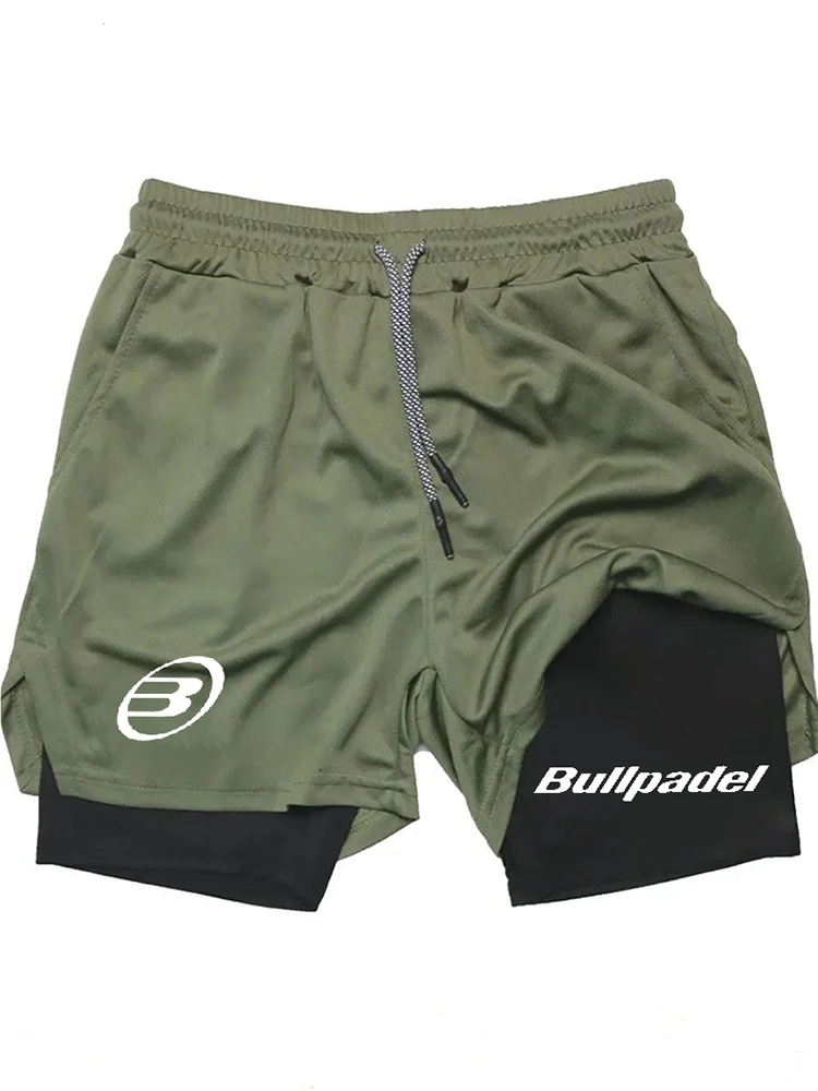 Shorts esportivos de padel masculino, shorts de tênis respiráveis, calças de badminton de secagem