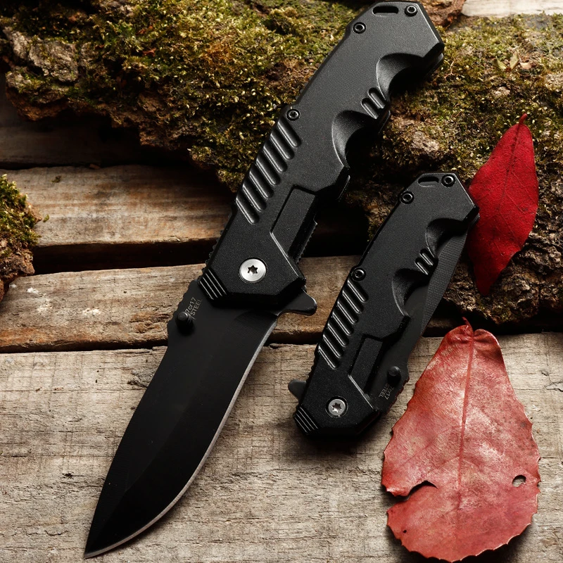 Folding Knife High Hardness Tactical Survival Outdoor Self-Defense Knife Hiking Hunting Knife Camping Edc Tool Sharp