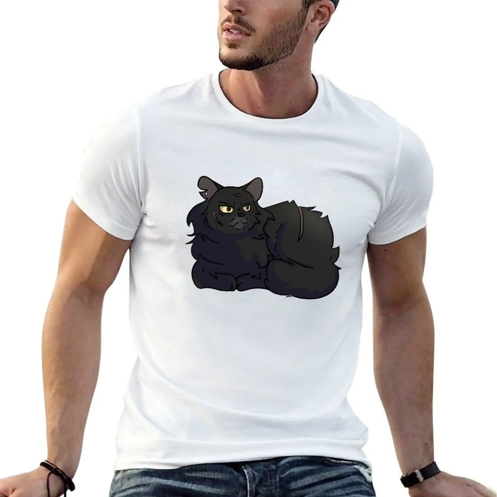 Yellowfang T-Shirt anime clothes topping mens graphic t-shirts pack