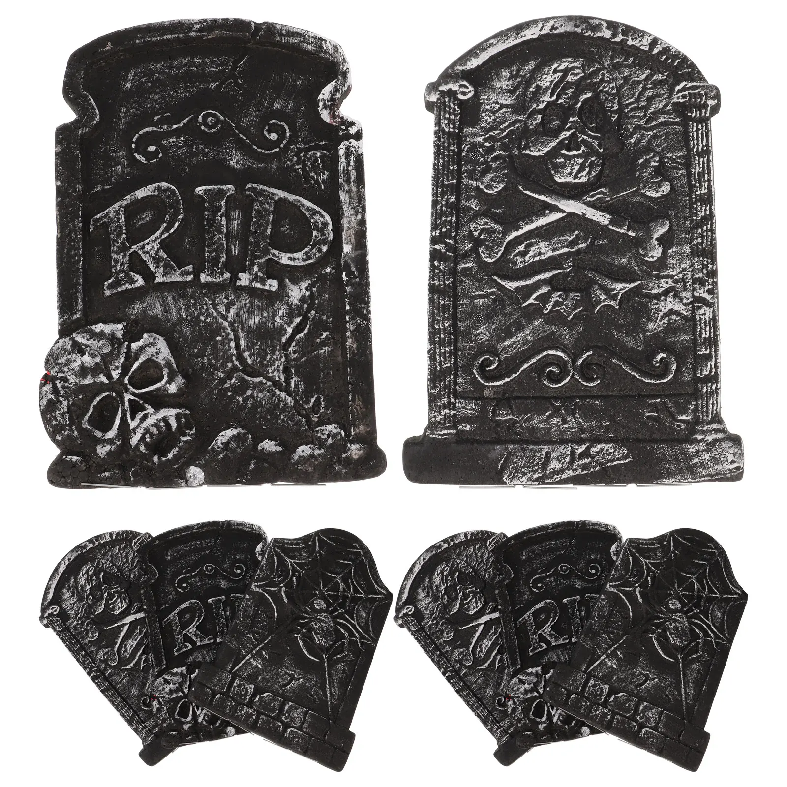 

Large Halloween Decor Foam Tombstone Decoration Decorations Simulation