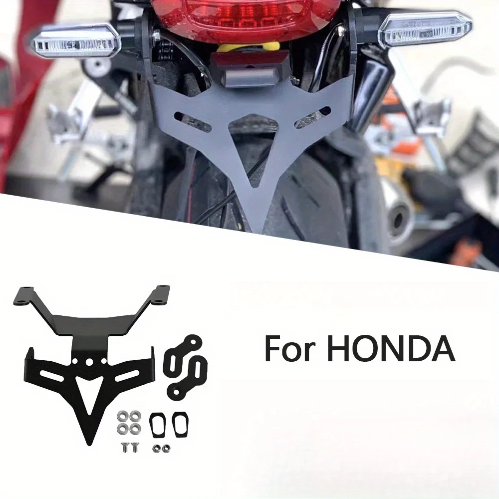 Tail Tidy Fender Eliminator Kennzeichenhalterung für Honda CB650R CBR650R 2018-2020 Kurzer Heck-Kennzeichenhalter