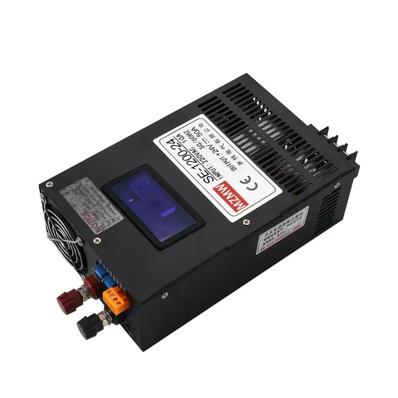 MZMW 1200W SMPS 0-24V 50A digital display constant voltage and current adjustable AC/DC Switching power supply