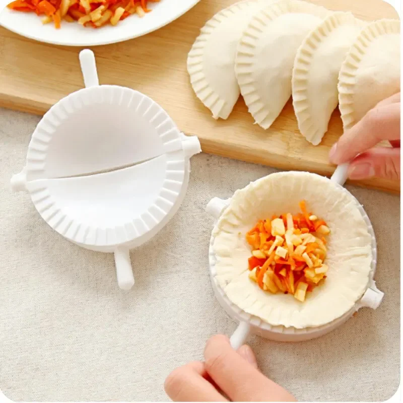 DIY Dumpling Molds Dough Press Mold Plastic Dumpling Tools Cooking Pastry Food Dumplings Maker Kitchen Baking Cooking Tools