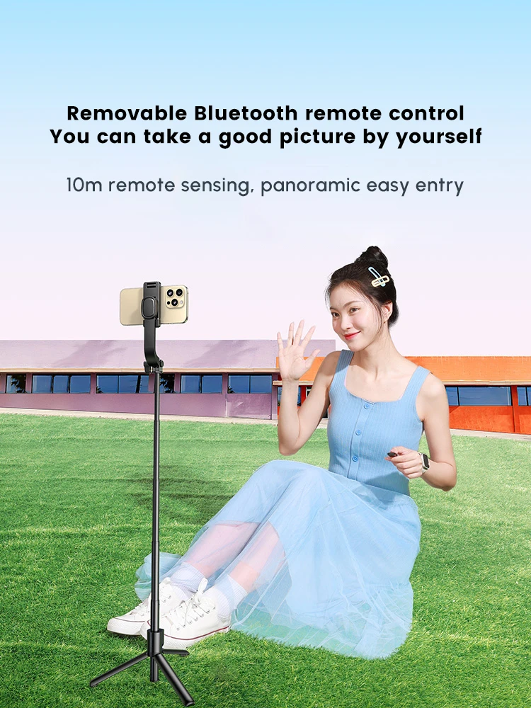 UGREEN Selfie Stick, Extendable Selfie Stick Tripod With Wireless Remote and Tripod Stand