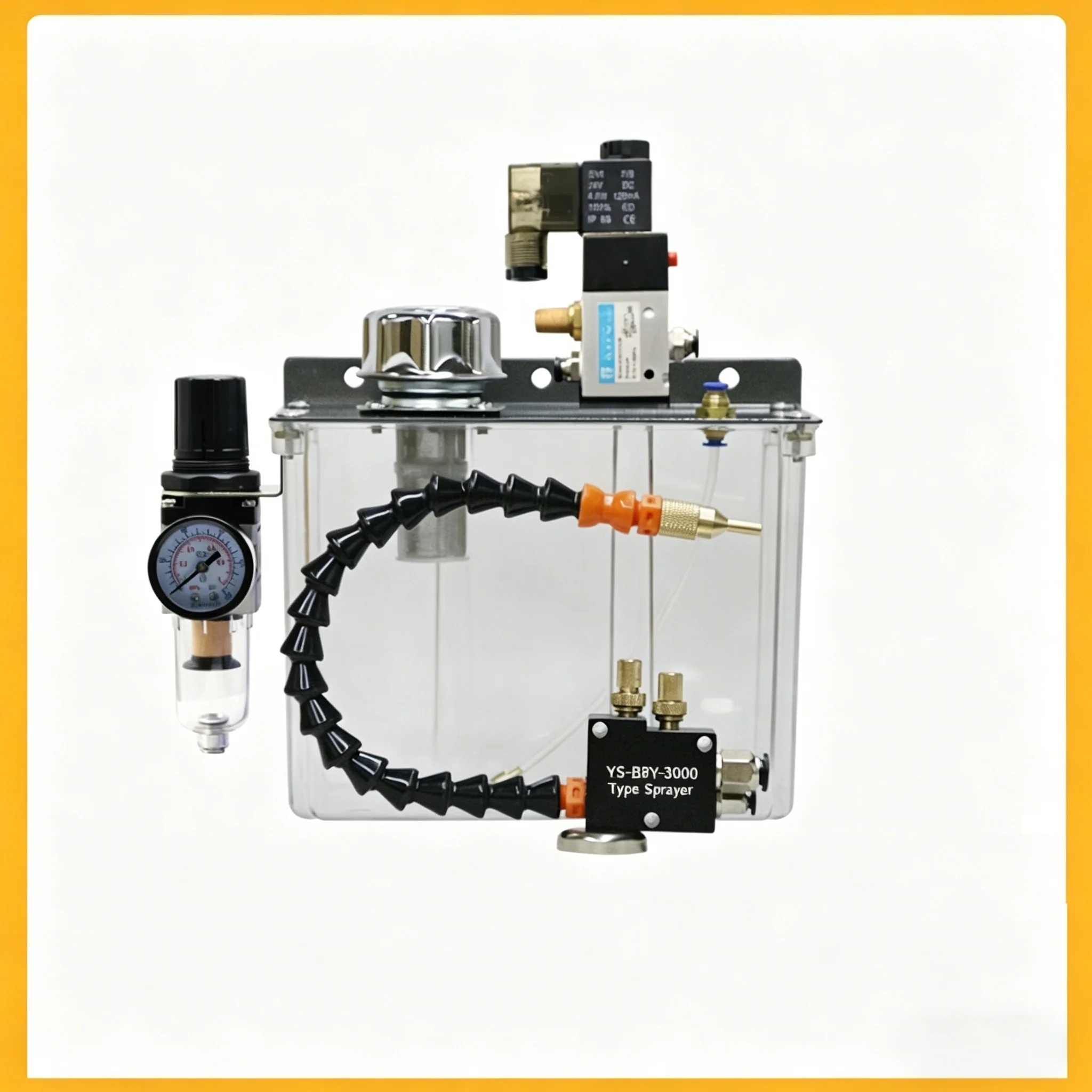 Machine Tool Cooling Sprayer, Cutting Fluid Engraving Machine Low Pneumatic Injector, Lathe Universal Dust Removal Nozzle