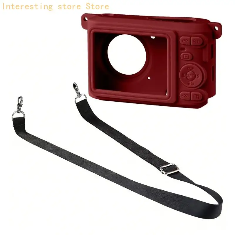NonSlip Silicone Cover For PIXPRO FZ45 Enhanced Protections Ergonomic Handling 55KC
