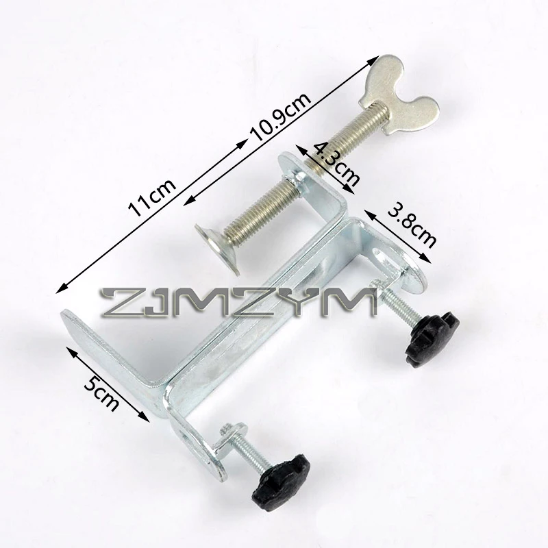 1Pc I-Type EDM Timer Fixed Clamp Adjustable Desk Fixed Holder Clip For Physical Equipment Teaching Instrument