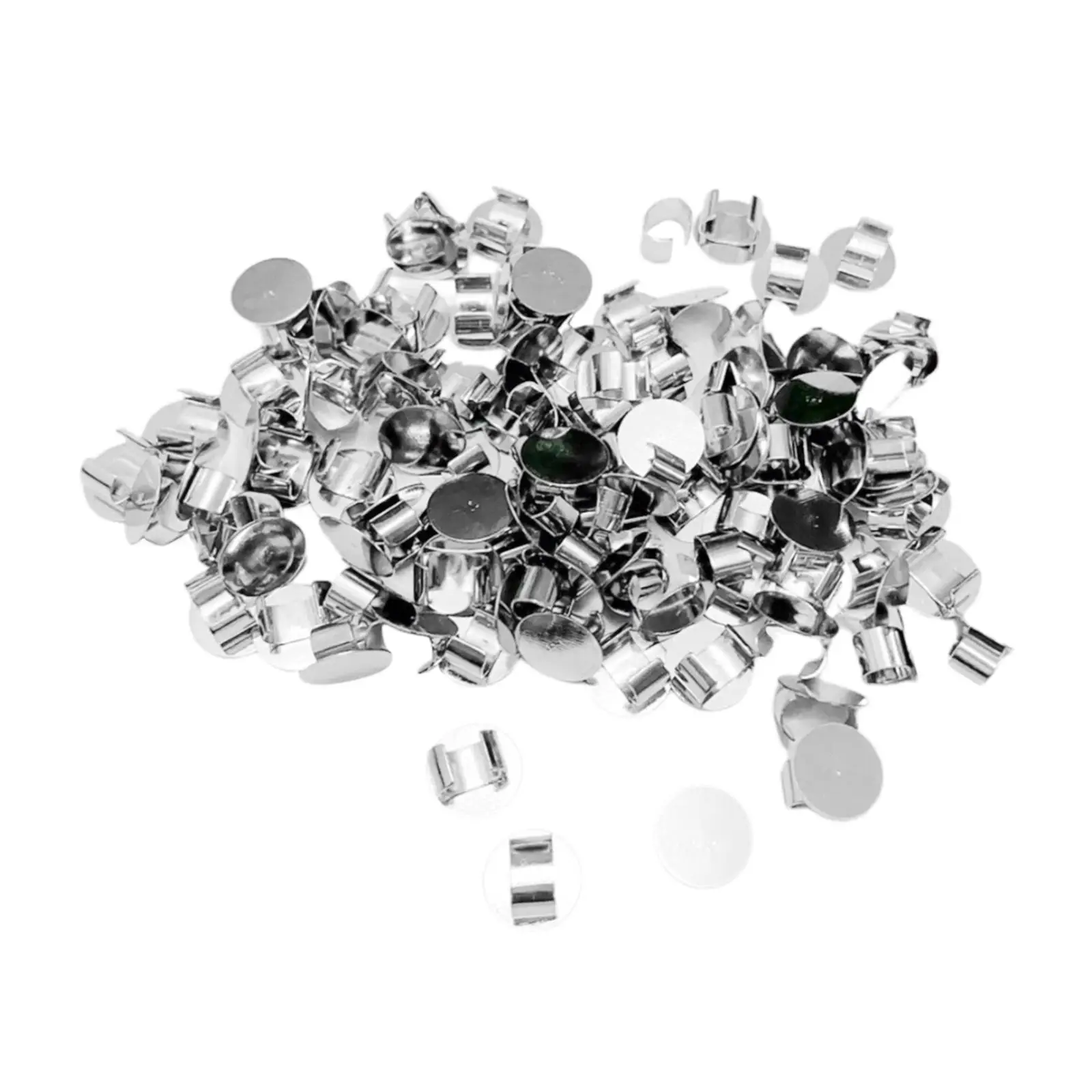 10mm Iron Hair Clip Base for Hair DIY Mini Framar Making Bow Broches with Metal Prong Teeth Clips