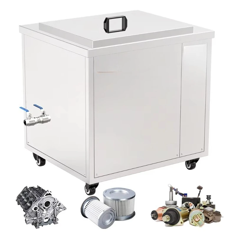 

135L Industrial Ultrasonic Cleaner Circuit DPF Block Auto Parts Engine Printhead Cleaner Ultrasonic Cleaner