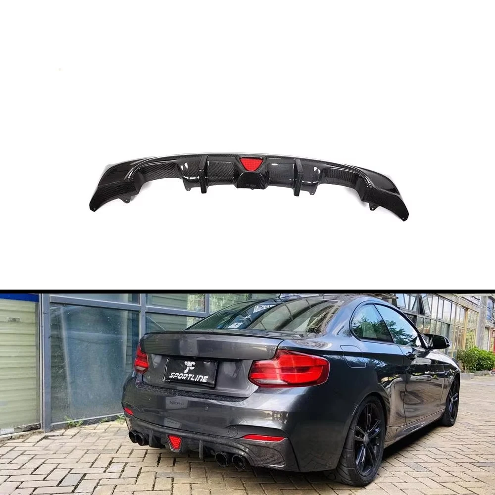 

Carbon Fiber Rear Diffuser for BMW 2 Series F22 M-SPORT Coupe 2-Door 2014-2019