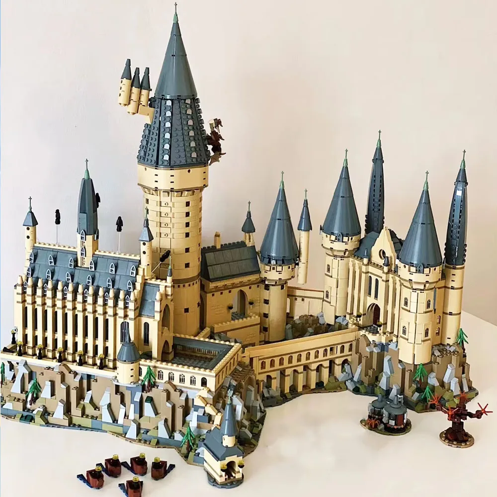 Creative Expert Magic Castle Street View Moc colección para niños Ideas juego de bloques de construcción modelo juguete para regalo 6020 piezas 71043 16060