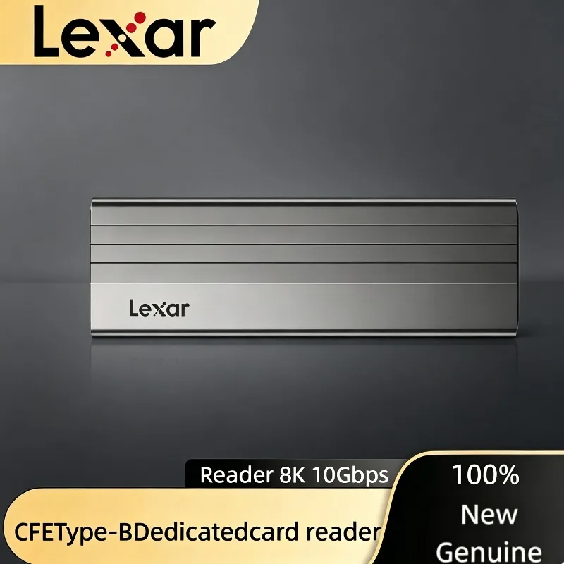 Lexar M.2 SSD Enclosure E300 USB 3.2 Gen 2 Type C Mobile External Hard Disk Case for 2230 / 2242 / 2260 / 2280 NVMe SSD