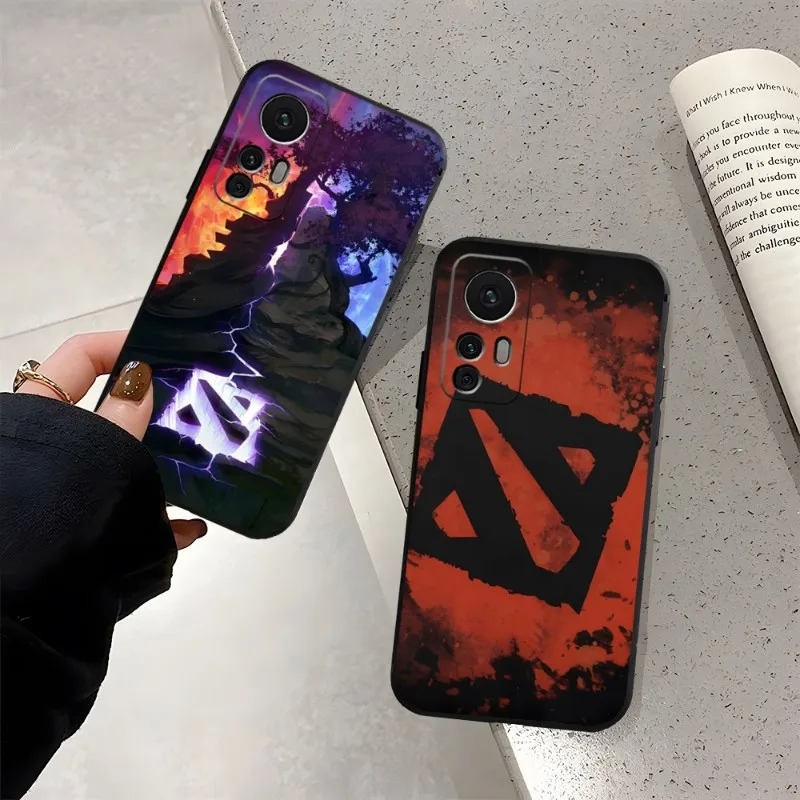 Game Dota 2 Phone Case For Xiaomi 11 11T 13 11i 12 10T 10TPro 10 Pro Lite Ulltra MIX4 CIVI Funda Black Coque