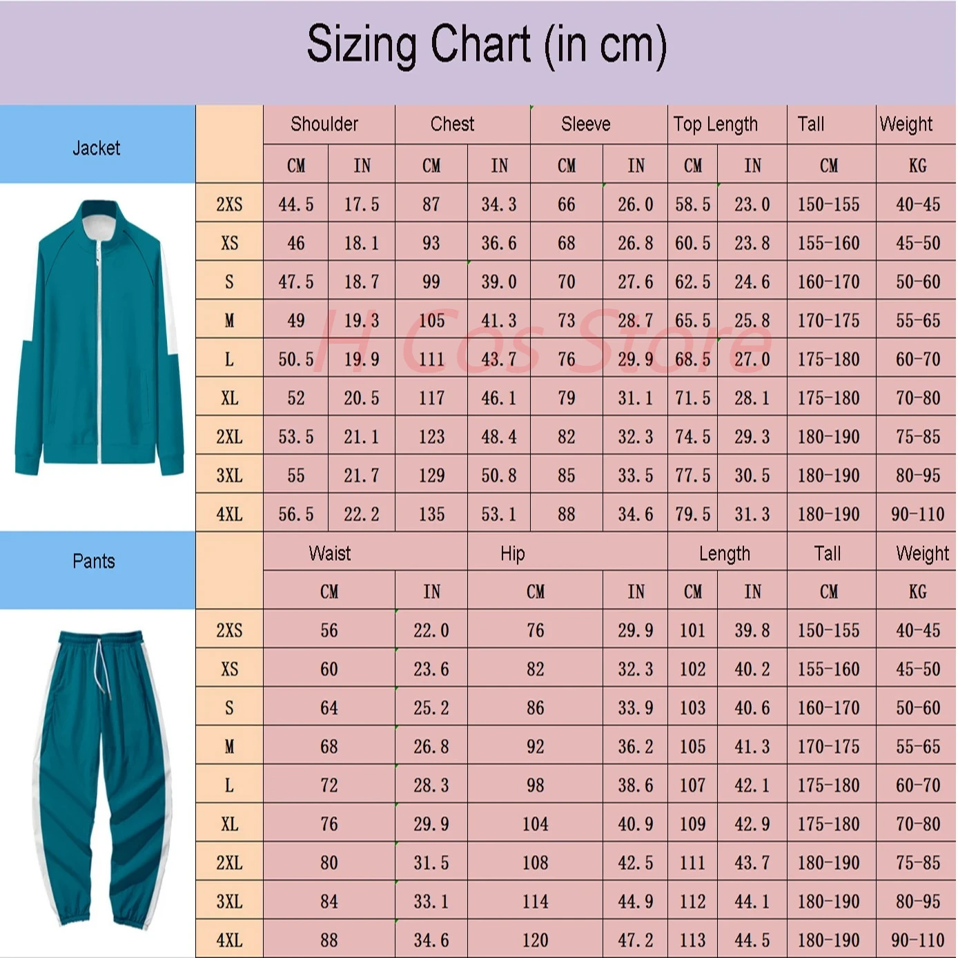 Kostium Cosplay Gra Juego Del Calarmar Koreański Dramat Jeux De Disfraz Męska Sportowa Bluza z Kapturem Kurtka Dresowy Strój Drużynowy