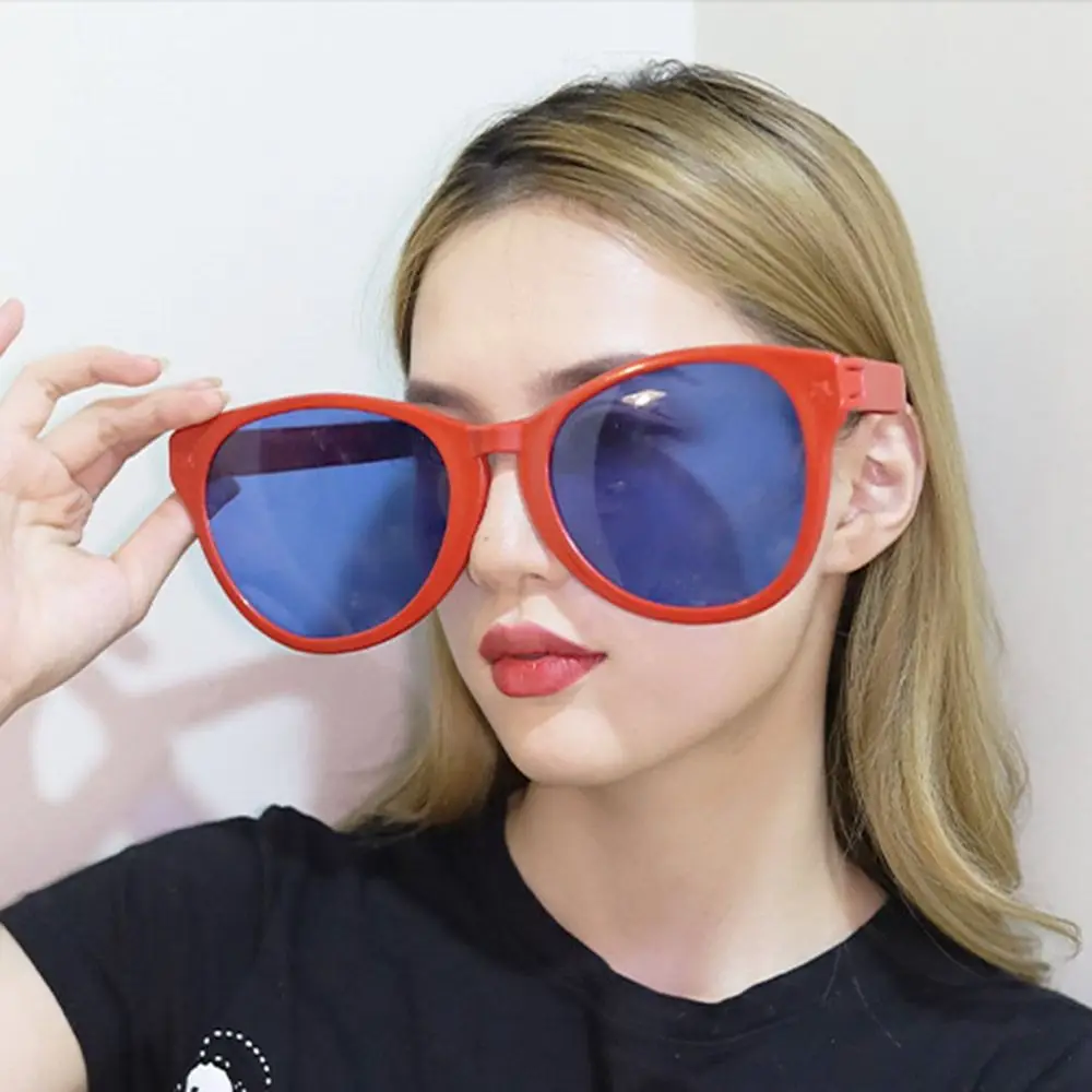 أزياء كبيرة إطار حزب لوازم الديكور حزب الدعائم ظلال توهج نظارات مربع نظارات نظارات كبيرة