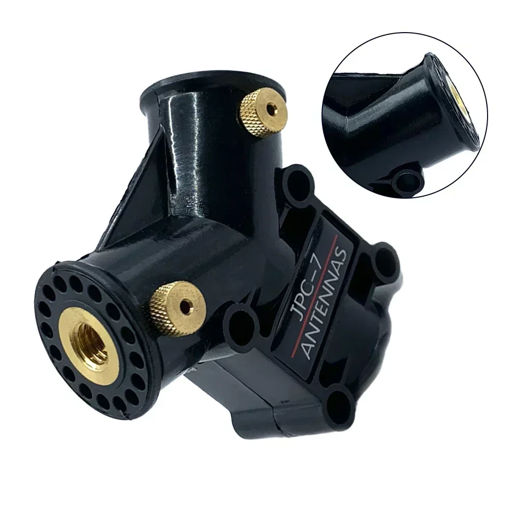 Robust Aluminum V Mount Antenna Base for 5 58m JPC 7 M10 Rod Antenna Stable Installation in Outdoor Radio Environments