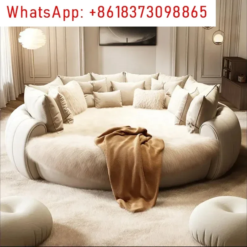 

Дизайнерский мягкий двуспальный матрас принцессы, современный роскошный матрас для взрослых, круглые каркасы кровати королевского размера, мебель Camas De Dormitorio