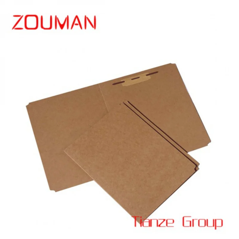 A4 Paper Presentation File Folder com bolso, impressão personalizada