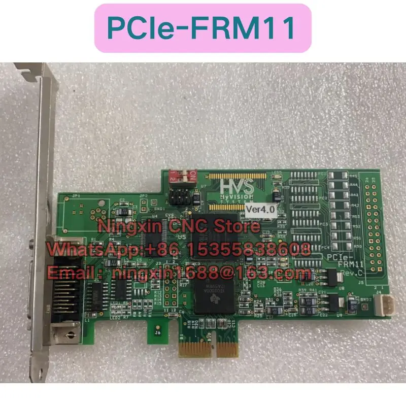 Second-hand PCIE-FRM11 Rev.C Image acquisition card Functional test OK Fast delivery