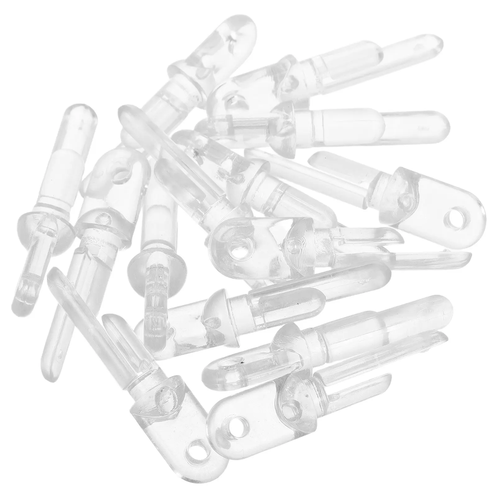 

15Pcs Transparent Plastic Tilt Wand Tip for Horizontal Blinds Repair Smooth Precise Control Easy DIY Installation Blind Hardware