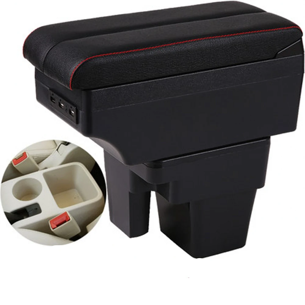 For Chery fulwin 2 armrest box central content box interior Armrests Storage with USB interface