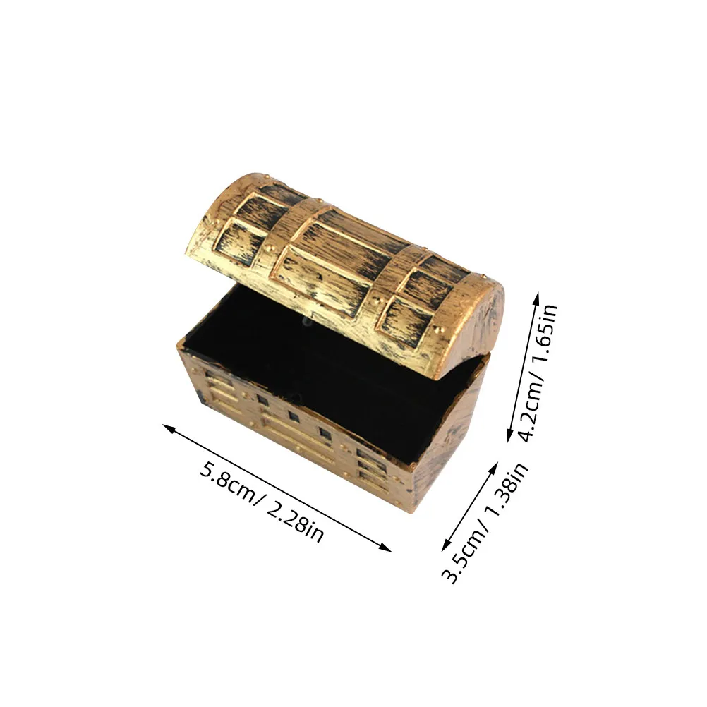 32pcs Vintage Pirate Treasure Chest Mini Storage Boxes – Retro Jewelry Organizer & Party Favor Supplies
