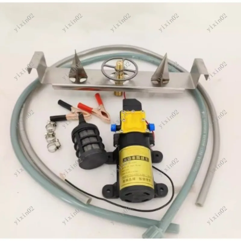 High Pressure 12V Pesticide Bottle Opener Washer Single & Double Pump for Farm Use