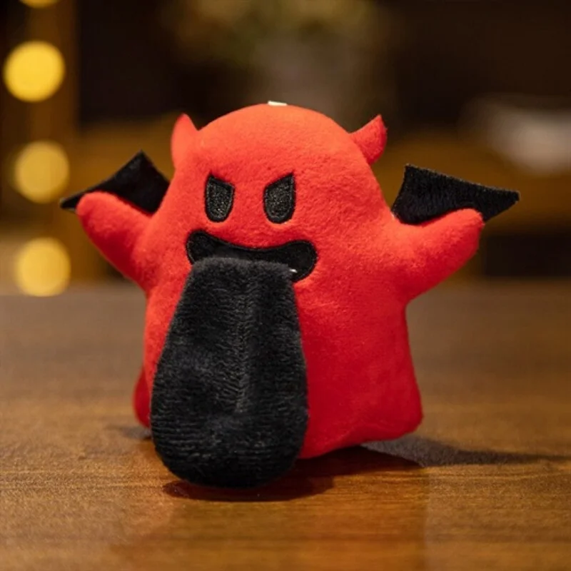 New Creative Plush Toy Expression Keychain Emoji Pendant Gift Accessory Cute Little Gift