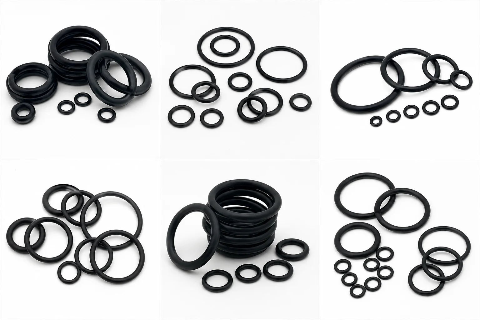 NBR O-Ring 20 Pieces CS 1.8mm Inner Diameter 1.8-60mm, anti Aging Oil and Gas Environment Special Dust-Proof Sealing Accessories