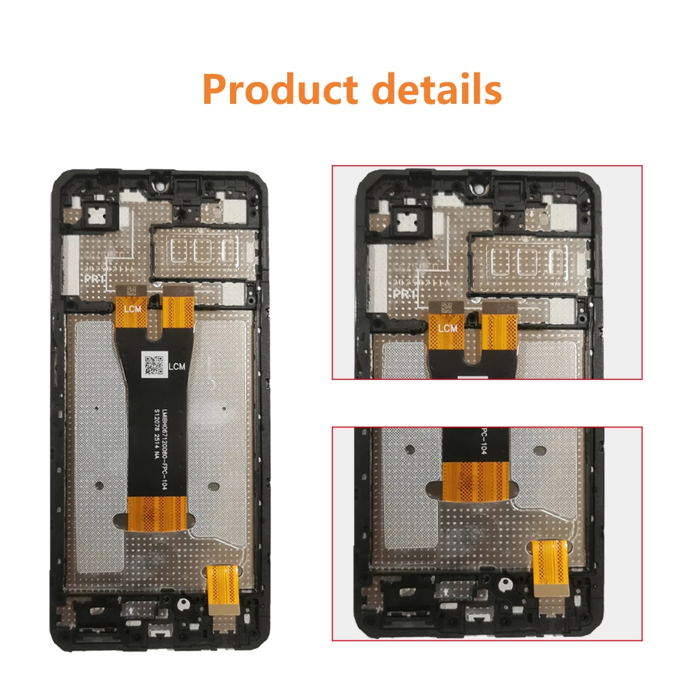 6.75' Original Lcds For ZTE Blade A36 Z2472 LCD Display Touch