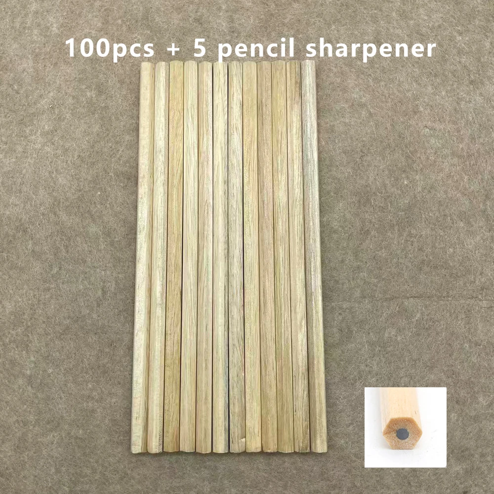100Pcs Holz Bleistift HB Ungiftig kinder Grundschule Schreiben Zeichnung Bleistift Stift Schreibwaren Student Büro Liefert