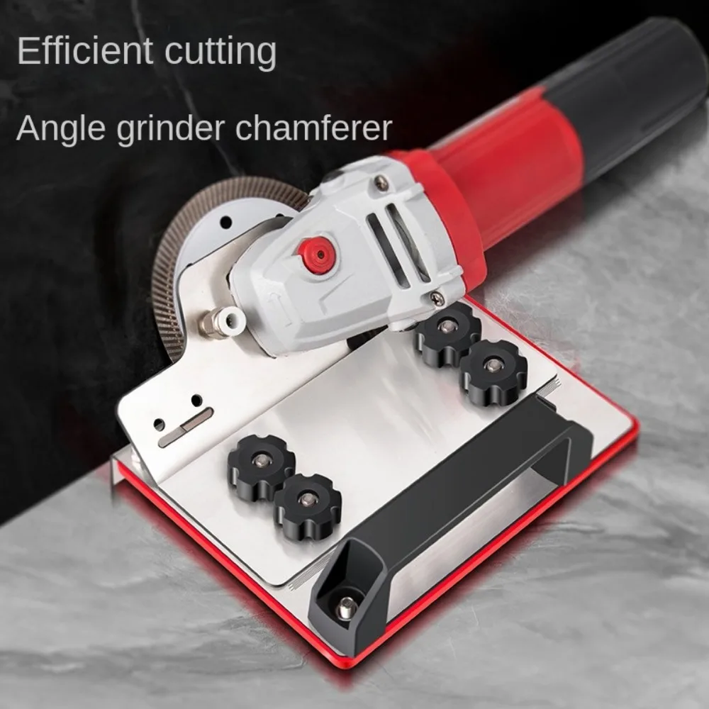 

45 Degree Chamfer Angle Grinder Stand Cutting Remove Dust 45 Angle Tile Chamfering Tool Antirust High-precision