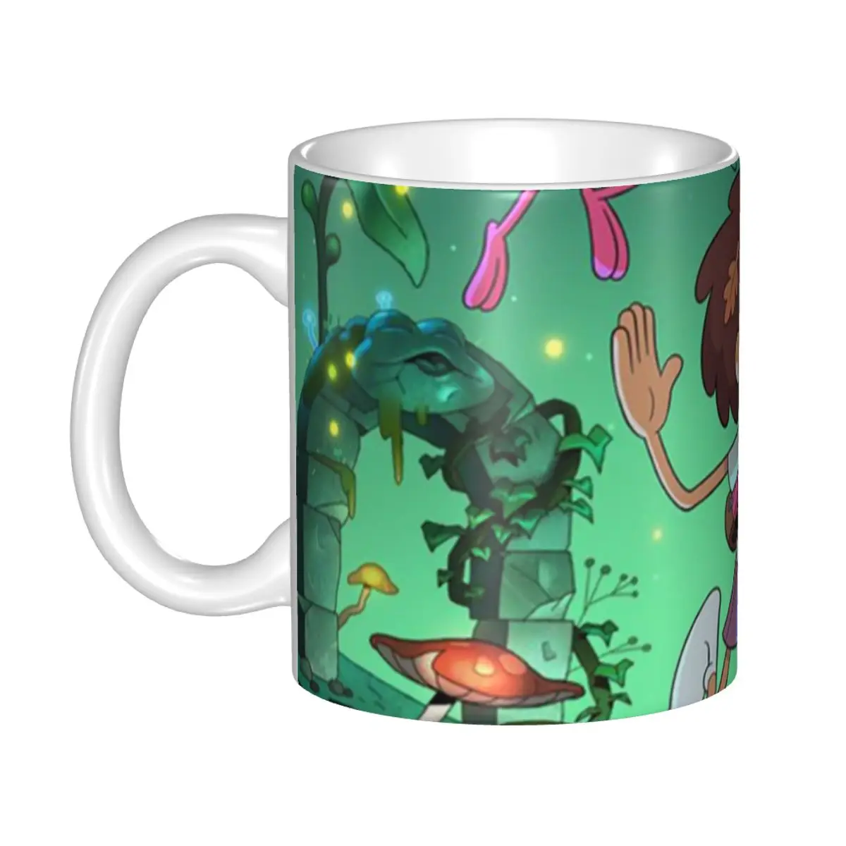 Amphibias Season And Frog Coffee Mug DIY Customized Comic Anime Ceramic Mug Creative Gift Outdoor Work Camping Cups And Mugs