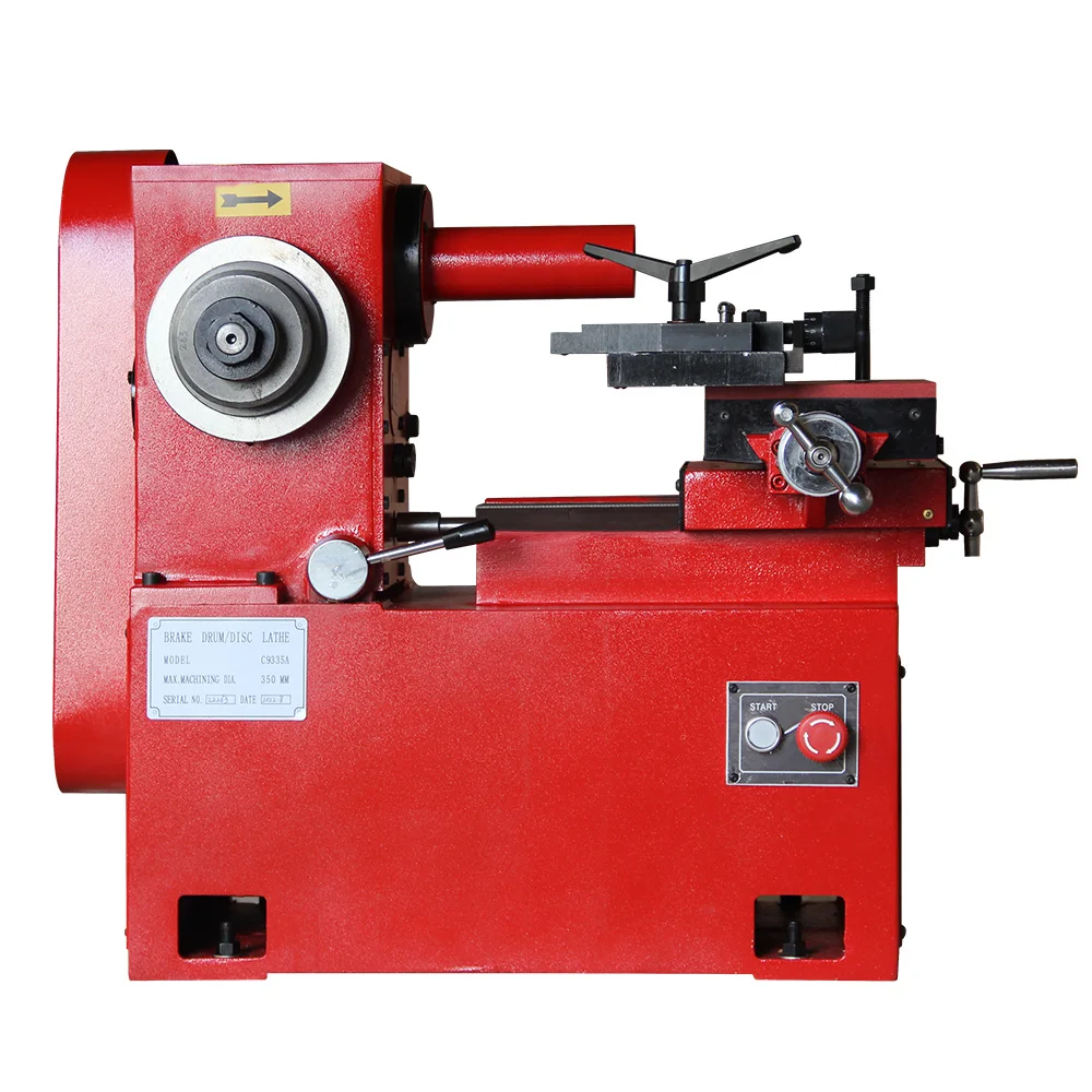 Good quality auto brake drum disc cutting grinding lathe machine