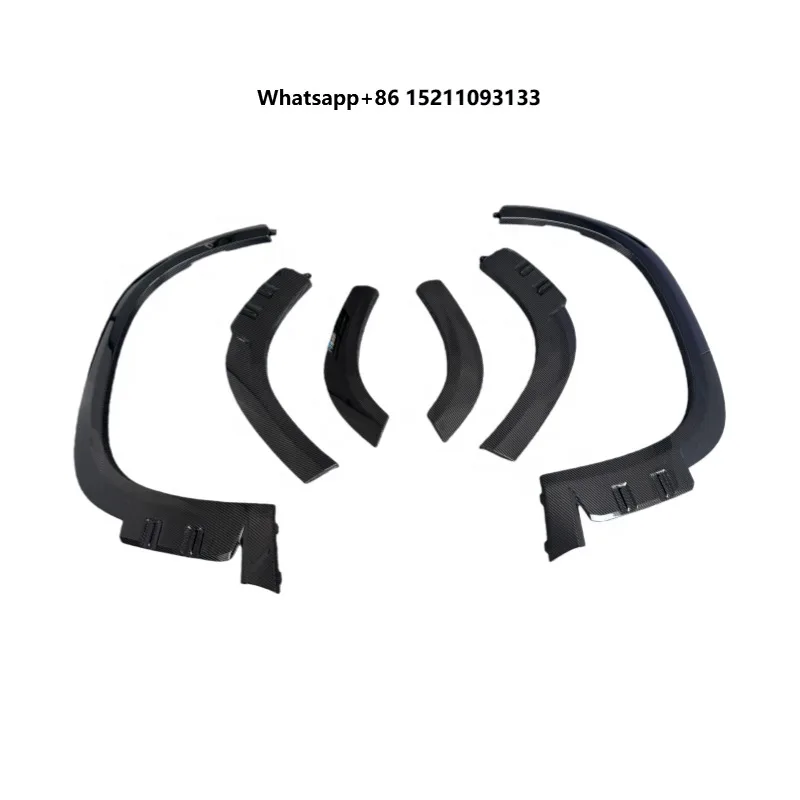High-quality LD Style Dry Carbon Fiber Wide-body Wheel Eyebrow Front Wheel Eyebrow Rear Wheel Eyebrow