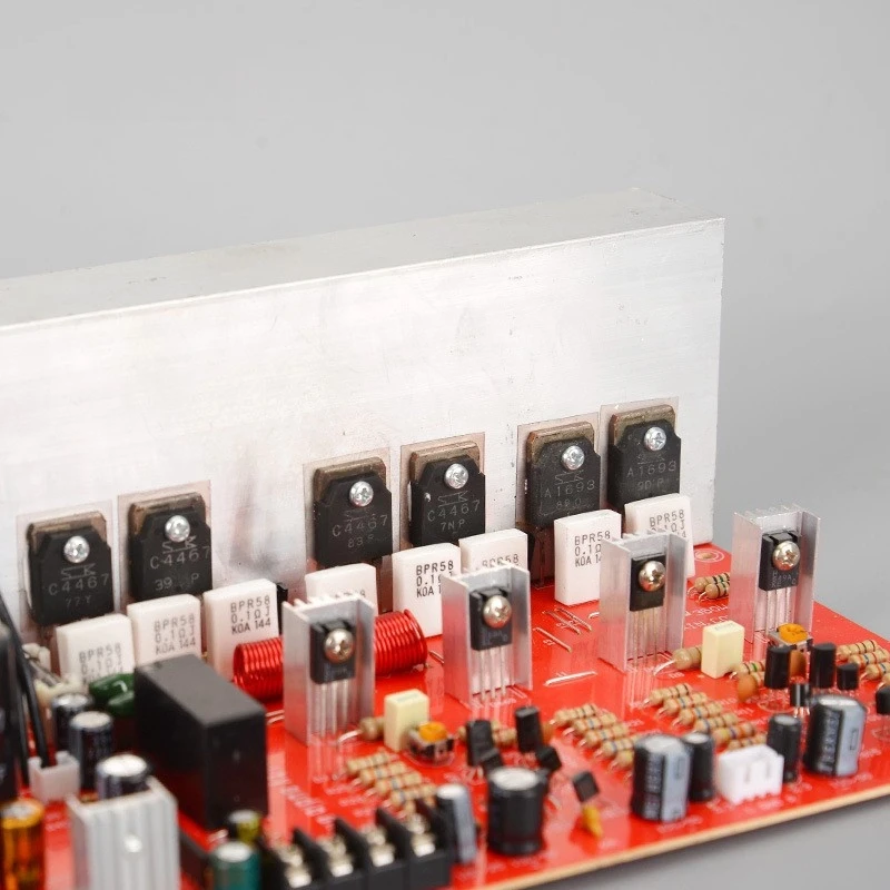 Hifi power amplifier board ad700 high power 350 fever pure post-stage 8 field effect tube audio diyrestoration board