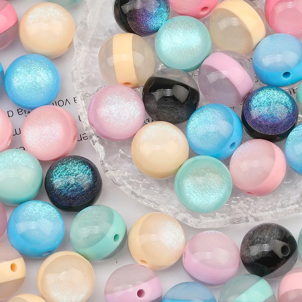 

Cordial Design 100 шт. 16*16 мм Сделай Сам изготовление бусин/ручная работа/круглая форма/ювелирные изделия и компоненты/блестящая пудра/бусины из смолы